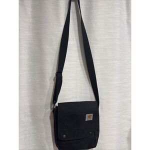 Carhartt Womens's Cross Body Carry All Bag Navy /Black EUC